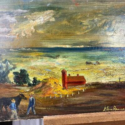 316. Five Signed Original Oil Paintings by Glen Ranney