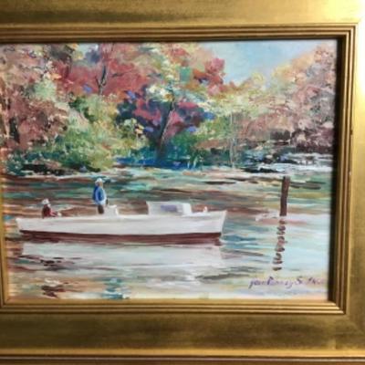 325 Signed Original Oil Painting by Jean Ranney Smith