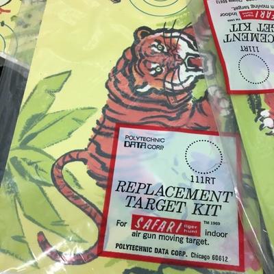Collection of SAFARI Tiger Targets 44 total