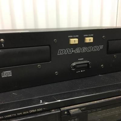 4 pc. Electronic Stereo System Components Lot