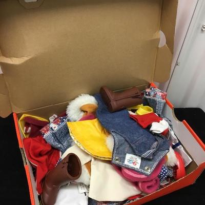 Large lot of Vintage and Rare Doll Clothes Fisher Price