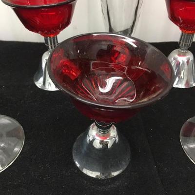 Glassware and Bell Collection with Buick
