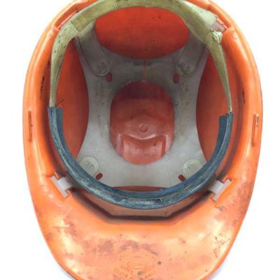 Apex Orange Plastic Vintage Hard Hat