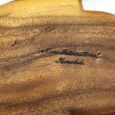 Monkeypod Wood Serving Bowls