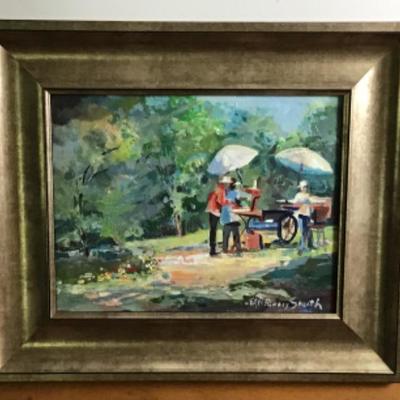 335 Original Oil Painting"Plein Air Painters"  by Jean Ranney Smith
