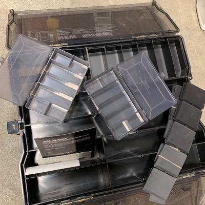 #81 Phantom Black Plano Double Sided Tackle Box