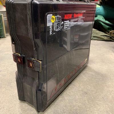 #81 Phantom Black Plano Double Sided Tackle Box