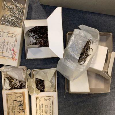 #98 Small Box of Vintage Hooks
