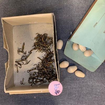#99 Small Box of Used Hooks