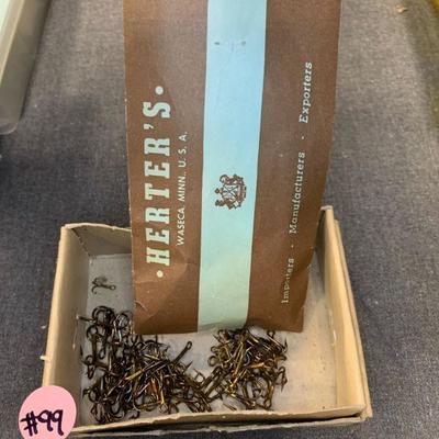#99 Small Box of Used Hooks
