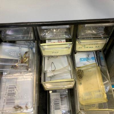 #106 Used Storage Compartment With Flies & Misc.