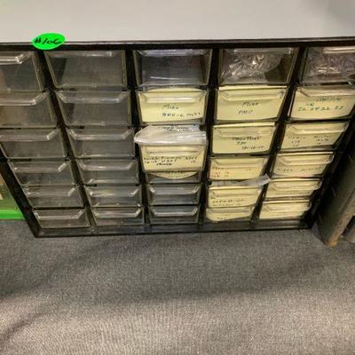 #106 Used Storage Compartment With Flies & Misc.