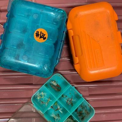 #126 Flies and Cases in Great Condition
