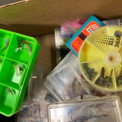 #129 Misc. Box of Flies