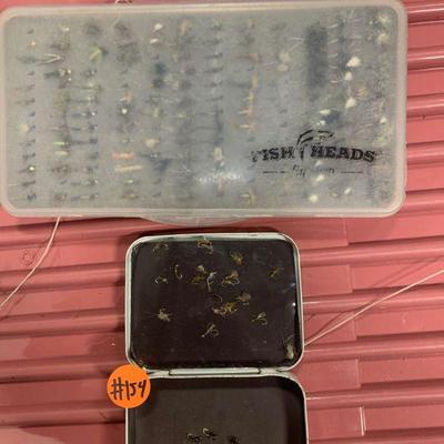 #154 Vintage Nymph Fly Collection