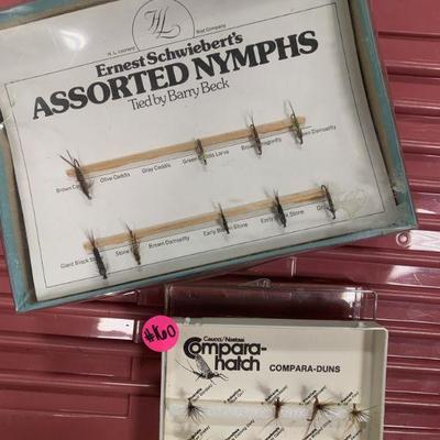 #160 Vintage Nymph Flies