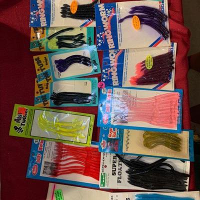 #165 Vintage Rubber Worm Bundle