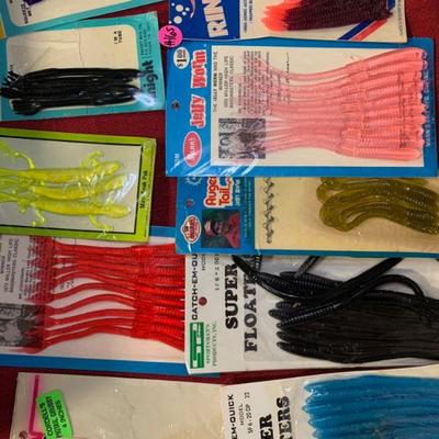 #165 Vintage Rubber Worm Bundle