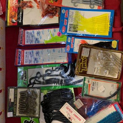 #166 Vintage Rubber Worm Bundle
