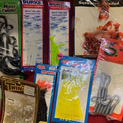 #166 Vintage Rubber Worm Bundle