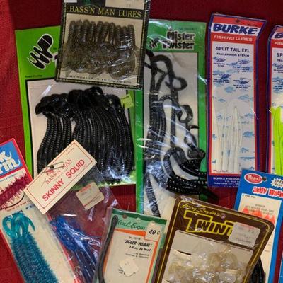 #166 Vintage Rubber Worm Bundle
