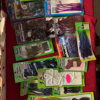 #171 Vintage Rubber Worms