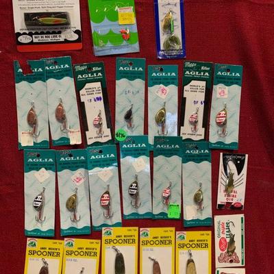 #176 Vintage Spooners, Lures, Teazers, Misc.