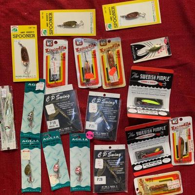 #178 Vintage Spooners, Lures, Teazers, Misc.