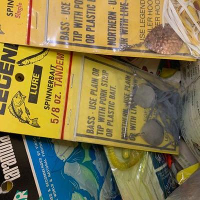 #192 Box of Vintage Twisters, Lure Pieces & More