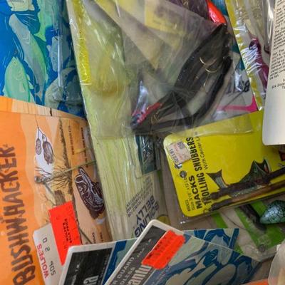 #192 Box of Vintage Twisters, Lure Pieces & More