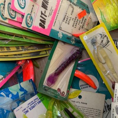 #192 Box of Vintage Twisters, Lure Pieces & More