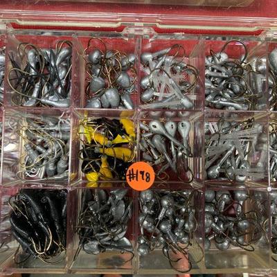 #198 Box of Sinkers & Misc. Good condition