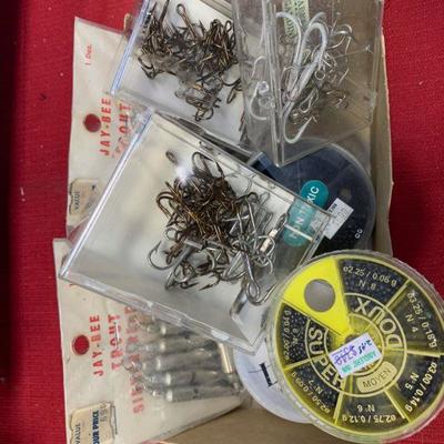 #203 Vintage Sinkers, Hooks and Split Shots