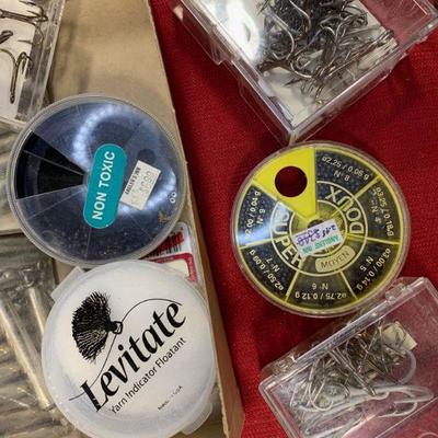 #203 Vintage Sinkers, Hooks and Split Shots