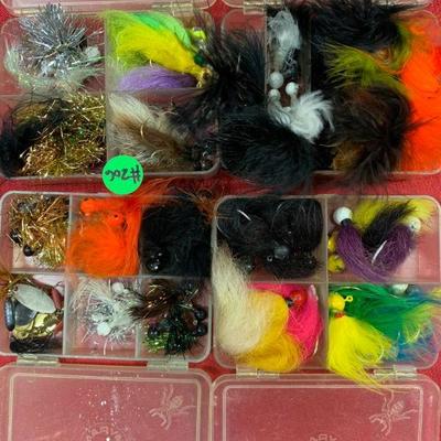 #206 Colorful Hooks, Flies & Misc.