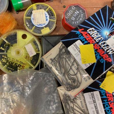 #208 Box of vintage Misc.