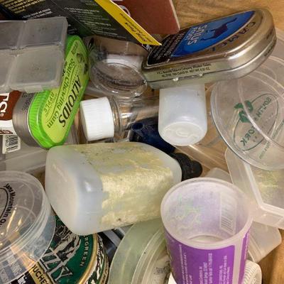#213 Misc. Empty Plastic Containers