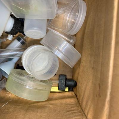 #213 Misc. Empty Plastic Containers