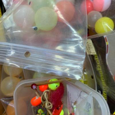#223 Vintage Collection of Bobbers & Misc