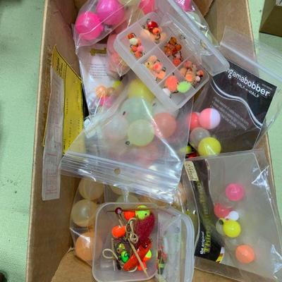 #223 Vintage Collection of Bobbers & Misc