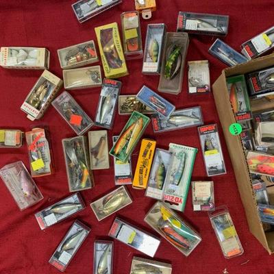 #226 Box of Vintage Fishing Lures