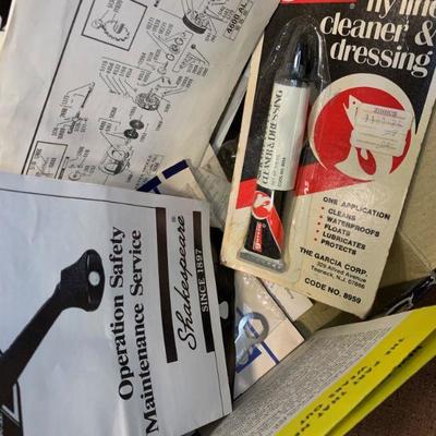 #287 Fly Line Cleaner & Misc. Manuals