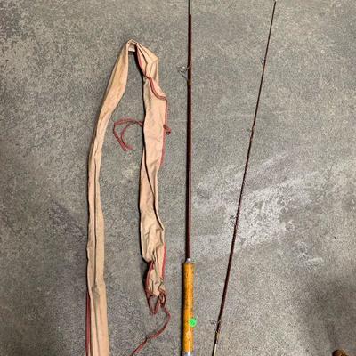 #338 Vintage Fishing Pole