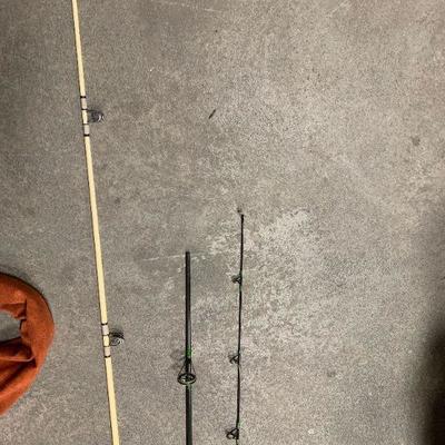 #349 Three Misc. Fishing Rods
