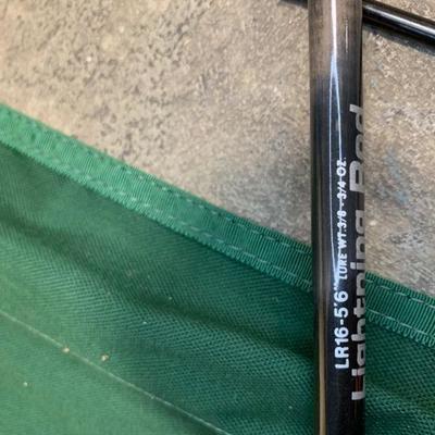 #351 Three Vintage Fishing Poles