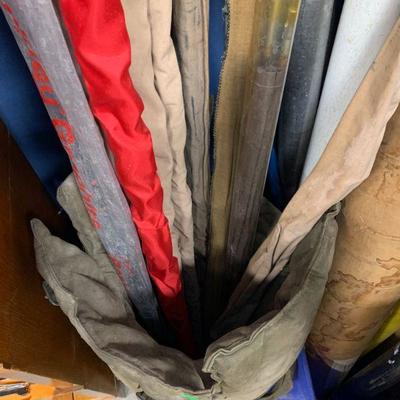 #352 Fishing Pole Tote With Handle 