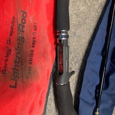 #355 Vintage Fishing Pole Bundle