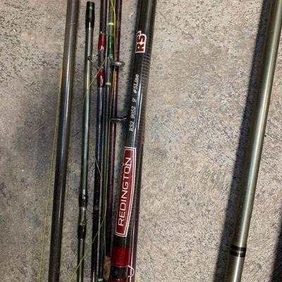 #355 Vintage Fishing Pole Bundle