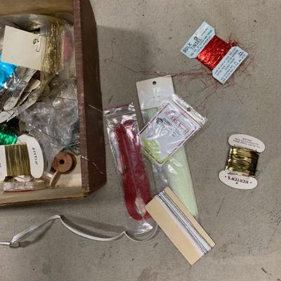 #31 Box of Tinsel, Thread & Misc.