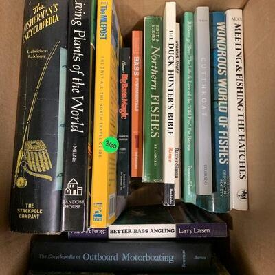 #360 Misc Fishing Books